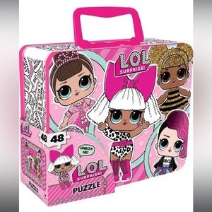 LOL Doll 48 PC Puzzle set with Carrying case